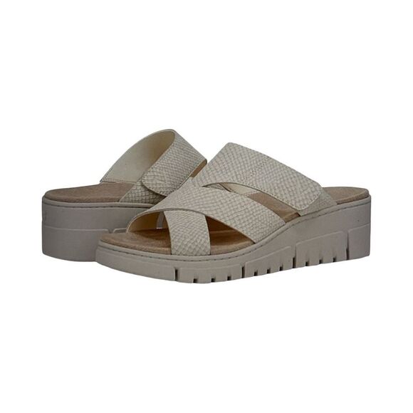Vionic Uptown Sunset Slide Sandals. Ivory - Picture 2 of 9